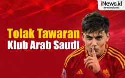 Infografis Paulo Dybala Tolak Klub Arab Saudi, Pilih Bertahan di AS Roma
