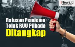 Infografis Komnas HAM Catat 159 Pendemo Tolak RUU Pilkada Ditangkap
