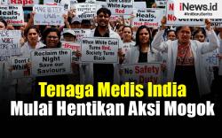 Infografis Tenaga Medis di India Mulai Hentikan Aksi Mogok