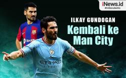 Infografis Ilkay Gundogan Kembali ke Man City