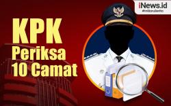Infografis KPK Periksa 10 Camat Kota Semarang