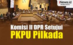 Infografis Komisi II DPR Setujui PKPU Pilkada
