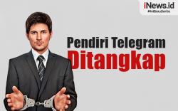 Infografis Pendiri Telegram Pavel Durov Ditangkap di Prancis