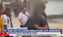Polisi Tangkap Pengedar Sabu di Sumsel