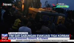 Tim SAR Terus Lakukan Pencarian Korban Banjir Bandang Ternate, 13 Orang Tewas