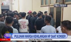 Puluhan Warga Kehilangan Ponsel saat Konser Musik di Bangkalan, Pelaku Ditangkap