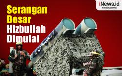 Infografis Serangan Besar Hizbullah Dimulai