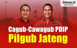 Infografis PDIP Resmi Usung Andika Perkasa dan Hendrar Prihadi di Pilgub Jateng
