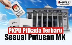 Infografis PKPU Pilkada Terbaru sesuai Putusan MK, Diterbitkan di Situs KPU