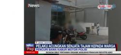 Kepergok Curi Motor, Dua Pelaku di Rangkasbitung Malah Kabur Bawa Motor Polisi