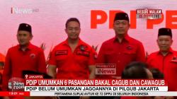 PDIP Umumkan 6 Pasangan Bakal Cagub dan Cawagub