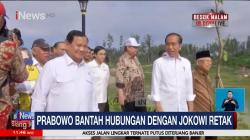 Prabowo Bantah Hubungannya dengan Jokowi Retak, Sebut Upaya Adu Domba