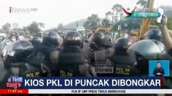 Pembongkaran Lapak PKL oleh Satpol PP di Puncak Berakhir Ricuh