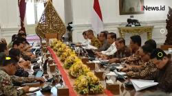 Bahas Penanganan Mpox dan IAF, Presiden Jokowi Gelar Ratas di Istana Merdeka