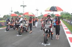 Putaran Terakhir Superchallenge Supermoto Digelar di Boyolali, Pacuan Juara Umum Memanas!