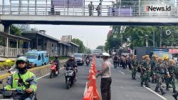 Jelang Pramono-Rano dan RK-Suswono Daftar Pilgub, Jalan di Depan Kantor KPU DKI Ditutup Sebagian