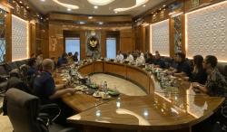 vozpublica Media Group Audiensi dengan Menko Polhukam, Perkuat Silaturahmi