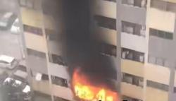 Kebakaran Apartemen di Cakung Jaktim, 1 Orang Terluka