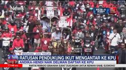 Ratusan Pendukung Andika-Hendi Ikut Antar ke KPU