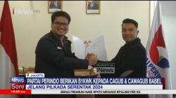 Partai Perindo Berikan B1KWK Kepada Cagub dan Cawagub Babel