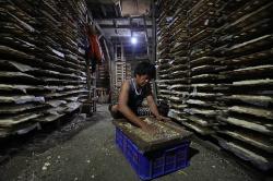 Begini Proses Pembuatan Oncom