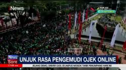 Biaya Potongan Aplikasi Terlalu Besar, Ribuan Driver Ojol Demo