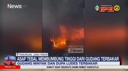 Korsleting Listrik, Gudang Minyak dan Dupa Ludes Terbakar