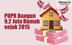 Infografis Pemerintah Habiskan Rp67,11 Triliun untuk Bangun 9,2 Juta Rumah