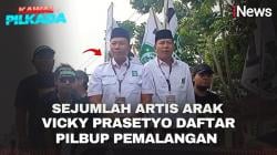Vicky Prasetyo Resmi Daftar sebagai Calon Bupati Pemalang di Pilkada 2024