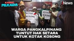 Hanya Ada Satu Calon, Puluhan Warga Pangkalpinang Daftarkan Kotak Kosong sebagai Calon Wali Kota