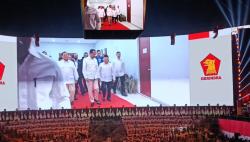 Jokowi dan Ma'ruf Amin Hadiri Apel Kader dan Penutupan Rapimnas Gerindra