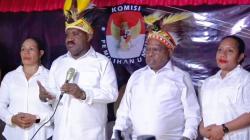 Willem Wandik-Aloysius Giyai Diusung Partai Perindo Daftar KPU, Maju Pilgub Papua Tengah