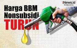 Infografis Pertamina Turunkan Harga BBM per 1 September 2024