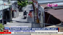 Waspada Jambret! Warga Makassar Jadi Korban di Siang Bolong Terekam CCTV