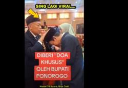 Viral Bupati Ponorogo Tiup Kepala Anggota DPRD Peraih 78 Suara<