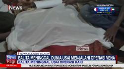 Balita di Gowa Meninggal Dunia usai Menjalani Operasi Vena 