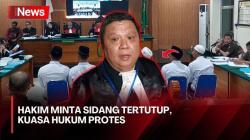 Sidang PK Terpidana Kasus Vina Diwarnai Protes, Hakim Minta Sidang Tertutup