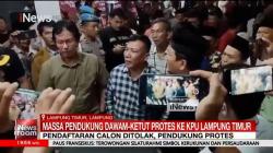 Pendaftaran Calon Ditolak, Pendukung di Lampung Timur Protes