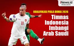 Infografis Hasil Kualifikasi Piala Dunia 2026: Timnas Indonesia Imbangi Arab Saudi