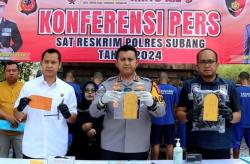 Pencuri Motor Modus Pesan Makanan COD di Subang Ditangkap<