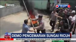 Demo Pencemaran Sungai di Lebak Ricuh