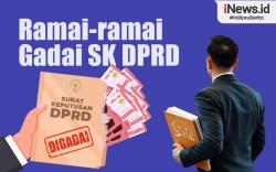 Infografis Ramai-ramai Gadai SK DPRD