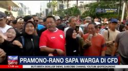 Pramono-Rano Kembali Sapa Warga Jakarta saat Kegiatan CFD di Bundaran HI