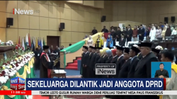 Ayah, Ibu dan Anak Dilantik jadi Anggota DPRD di Bintan