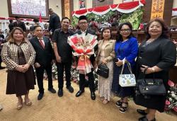 Kader Perindo Normans Luntungan Dilantik jadi Anggota DPRD Sulut, Janji Sejahterakan Warga