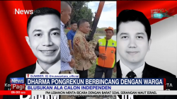 Ambil Hati Rakyat, Dharma Kun Berbincang dengan Warga