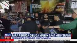 Sekelompok Remaja Mabuk Serang Warga di Surabaya