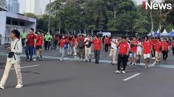 Suporter Mulai Merahkan GBK Jelang Timnas Indonesia vs Australia