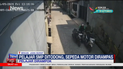 Tega! Motor Pelajar Bekasi Dirampas, Pelaku Pakai Jaket Ojol