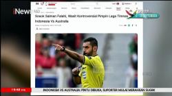 Sosok Salman Falahi, Wasit Kontroversial Laga Indonesia Vs Australia